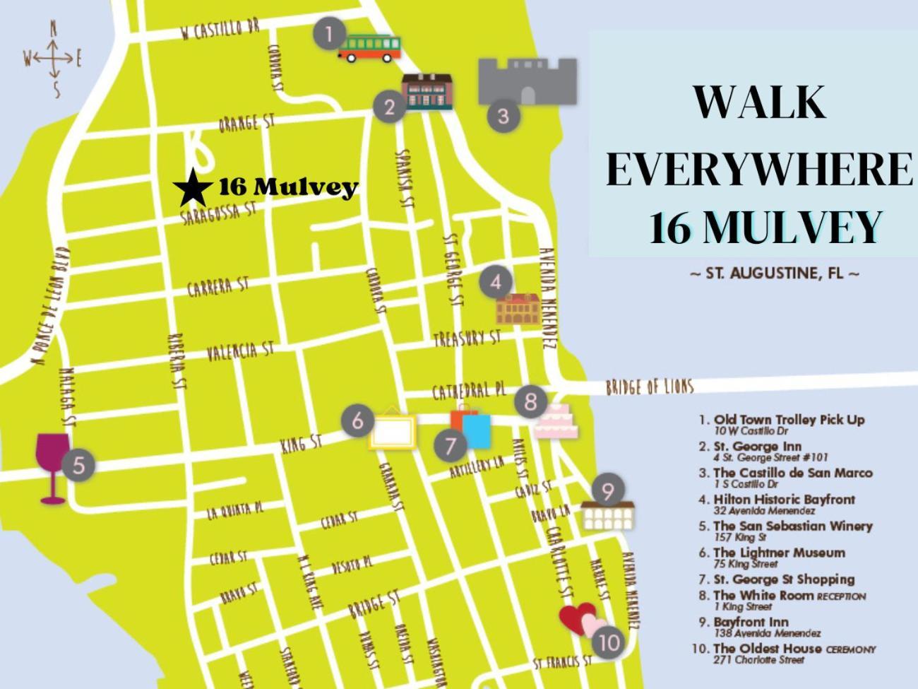 Villa Mulvey #2 St. Augustine Εξωτερικό φωτογραφία